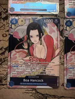 4 x Boa Hancock | ST17-004 | Dash Pack | Peach Momoke | One Piece TCG - Image 5