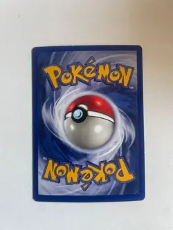 Hitmonlee Holographic Pokemon Card 1st Edition - Image 2