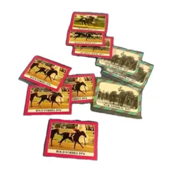 Lot of 10 Horse Star Cards Mint Condition In Sleeves Secretariat, War Admiral - Image 1