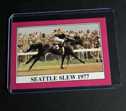 Lot of 10 Horse Star Cards Mint Condition In Sleeves Secretariat, War Admiral - Image 3
