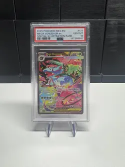 PSA 10 Mega Venusaur ex 177/132 Mega Evolution Pokemon TCG - Image 1