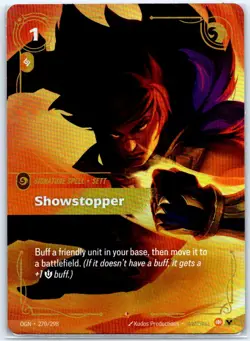 Showstopper Foil Epic Origins 270/298 NM Riftbound Card - Image 1
