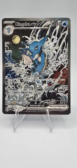 Kingdra ex 131 Pokemon Scarlet & Violet Promo Card Holo NM - Image 1