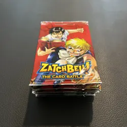 Ten (10) BANDAI CCG TCG ZATCH BELL! The Card Battle Series 1 Booster Packs - Image 4