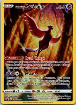 Galarian Articuno Promo SWSH: Sword & Shield Promo Cards SWSH282 NM - Image 1