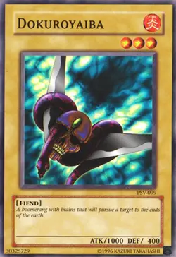 Dokuroyaiba - PSV-099 - Common - Unlimited Edition PL/MP Yugioh Booster Set Card - Image 1