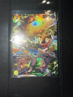 Zeus OP11-106 SP ADVENTURE ON KAMI'S ISLAND EB04 ONE PIECE Card ENGLISH NAMI - Image 1