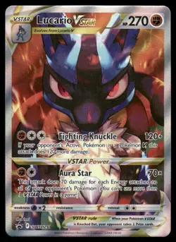 Lucario VSTAR Holo Promo SWSH: Sword & Shield Promo Cards SWSH291 NM - Image 1
