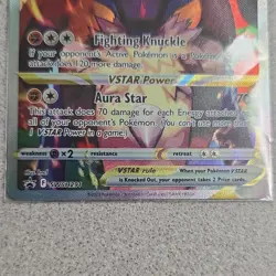 Pokemon Lucario VSTAR SWSH291 Promo Holo Card SWSH Sword & Shield VSTAR - Image 2