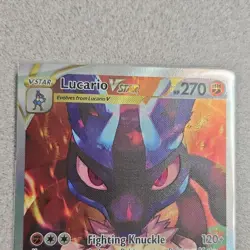 Pokemon Lucario VSTAR SWSH291 Promo Holo Card SWSH Sword & Shield VSTAR - Image 3