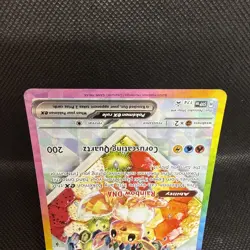 Pokemon TCG Prismatic Evolutions Eevee EX 174 Black Star Promo Card NM Condition - Image 3