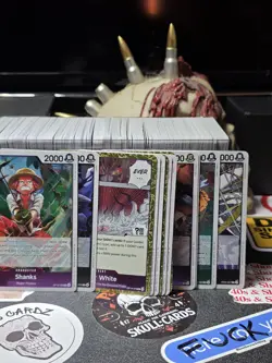 ☠☠ One Piece Bulk Lot of ONLY RARES!!!! OVER 400 RARE CARDS FOIL - Image 3