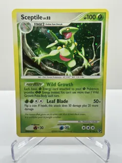 Sceptile Holo Rare Pokemon Card 2008 Great Encounters TCG 8/106 - Image 1