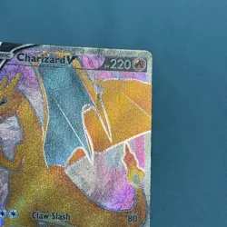 Pokemon Card Charizard V SWSH050 Black Star Promo Champions Path - Image 5