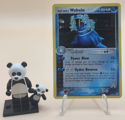 Pokemon Card - Team Aqua's Walrein Team Magma vs Team Aqua 6/95 Holo Rare - Image 1