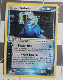Pokemon Card - Team Aqua's Walrein Team Magma vs Team Aqua 6/95 Holo Rare - Image 3