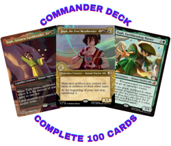Toph, the First Metalbender/ATLA/Immersion Commander/EDH Deck 100 Cards MTG - Image 1