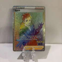 Pokemon TCG Spark Rainbow Holo Card #85/78 Pokemon Go Secret Rare - Image 1