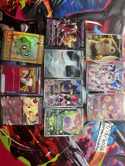 Mixed Pokemon Card Lot of 10 Ungraded cutesy Great Condition lot as is shown - Image 1