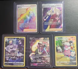 Nintendo Pokemon TCG 5 Card Lot! - Image 1