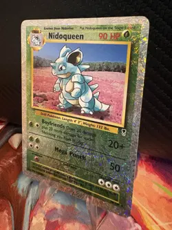 Nidoqueen 23/110 Legendary Collection Reverse Holo Pokemon Card WOTC NM/LP+ - Image 2