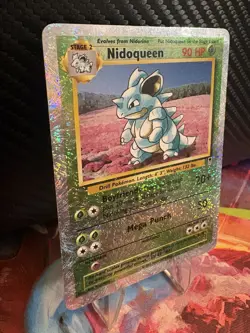 Nidoqueen 23/110 Legendary Collection Reverse Holo Pokemon Card WOTC NM/LP+ - Image 3