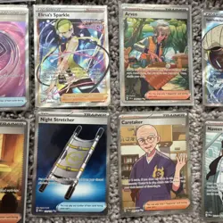 Pokemon Supporters Trainers Full Art & SIR (22 Card Lot) - Image 5