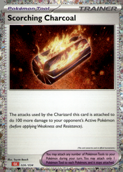 Scorching Charcoal Classic Collection Trading Card Game Classic 026/034 NM - Image 1