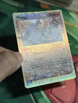 Phanpy Reverse Holo Ex Ruby and Sapphire 62/109 2003 Pokemon TCG Card MP - Image 4