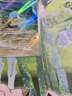 NM+ Squirtle 170/165 Sv: Scarlet & Violet 151 Holo Pokemon Card - Image 2