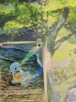 NM+ Squirtle 170/165 Sv: Scarlet & Violet 151 Holo Pokemon Card - Image 5