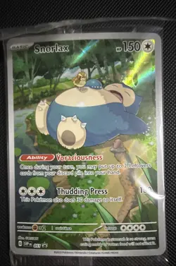 Snorlax 051 Sv: Scarlet & Violet Promo Cards Holo - Image 1