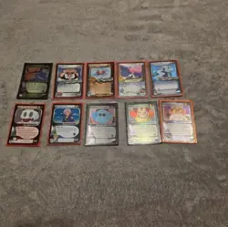 Dragon Ball Z TCG Card Lot 10 Holo Foil Score 2000 2002 Vegeta Trunks Mastery - Image 2