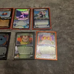 Dragon Ball Z TCG Card Lot 10 Holo Foil Score 2000 2002 Vegeta Trunks Mastery - Image 3