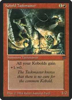 Kobold Taskmaster Legends MP MTG - Image 1
