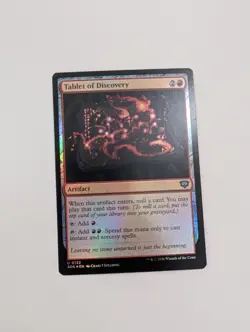 MTG - Tablet of Discovery (Foil) - Secrets of Strixhaven NM/M Condition - Image 1