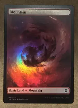 Foil* Mountain - Theros Beyond Death - Land THB 253 - NM MTG - Image 1
