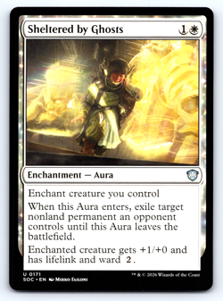 Sheltered by Ghosts - Secrets of Strixhaven Commander - MTG - Image 1
