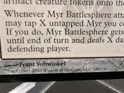 Myr Battlesphere Scars of Mirrodin Regular - Image 2