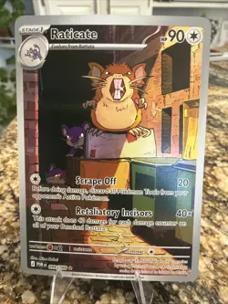 Raticate 99/88 Illustration Rare Pokemon Perfect Order ME03 NM - Image 1