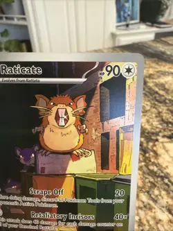 Raticate 99/88 Illustration Rare Pokemon Perfect Order ME03 NM - Image 3