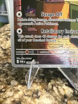 Raticate 99/88 Illustration Rare Pokemon Perfect Order ME03 NM - Image 5