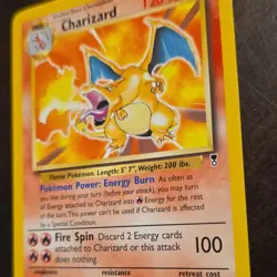 Pokemon Charizard Deck Exclusives Rare 3/110 120 HP Regular Card English - Image 2