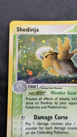 Shedinja Holo Pokemon EX Dragon #11 2003 - Image 3