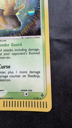 Shedinja Holo Pokemon EX Dragon #11 2003 - Image 4