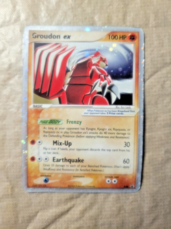 2006 Mid-Era Pokemon Groudon ex Cosmos Holo Black Star Promo (38) MP - Image 2