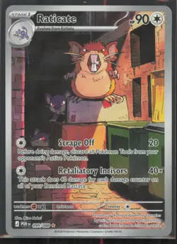 Raticate 099/088 Holo Illustration Rare Perfect Order Pokemon Near Mint - Image 1