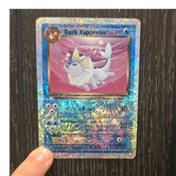 Pokemon TCG Dark Vaporeon 9/110 Legendary Collection Reverse Holo Rare 60HP - Image 1