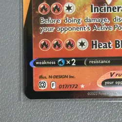 017/172 Charizard V Prize Pack Series 2 Stamped Play Pokemon TCG Holo Card NM - Image 4