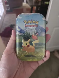 Pokemon TCG - Me2.5: Ascended Heroes Mini Tin Pikachu and Tepig New Sealed - Image 1